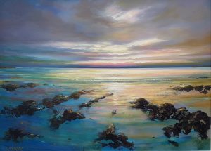 Malahide Estuary Sunset - Robert Shaw